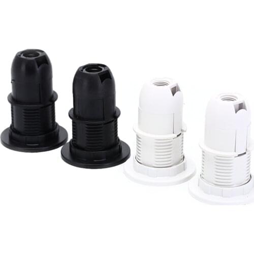 New 2Pcs x lampholder Pendant 250V 2A E14 Light Bulb Lamp Holder Screw E14 Base LED Light Lamp Bulb Holder Adapter Socket