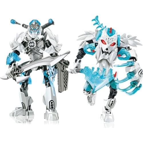 BIONICLE STORMER & FROST BEAST Action Figures Building Block Toys For Kids Christmas Boy Gift Compatible Major Brand 2pcs/Set