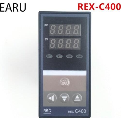 PID Digital Temperature Controller RKC REX-C400 Universal Input Relay SSR Output for Automatic Packing Machine Thermostat Hot