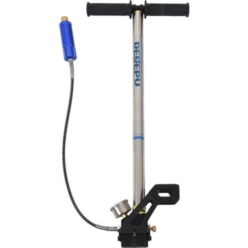 DEDEPU Pcp Pump 4 Four Stages Stage High Pressure Hand Pump Operated Air Pump 30Mpa 4500Psi Hpa Tank Hunting Car Bike Air Rechar
