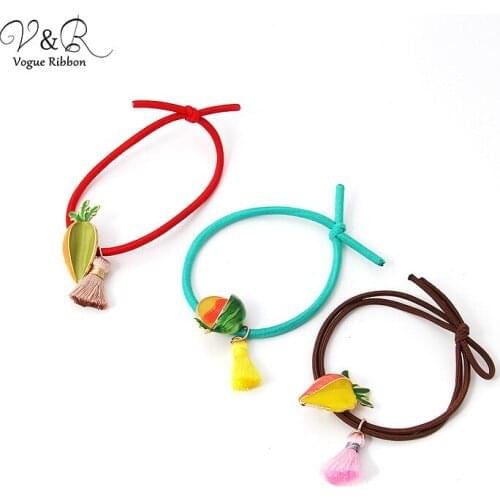 DIY Handmade Jewelry Making Fruit Charms Pendants Hair Band Accessories Set Components Decoration Fashion Accessories DIY-050