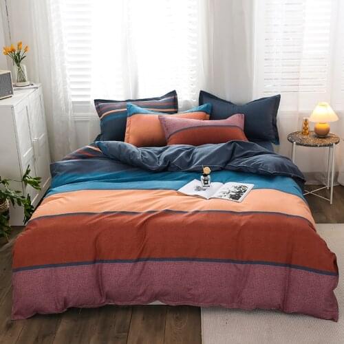 Men Duvet Cover 200x220 Pillowcase 3Pcs,210x210 Quilt Cover Bed Cover,Nordic Style Bedding Set Blanket Cover