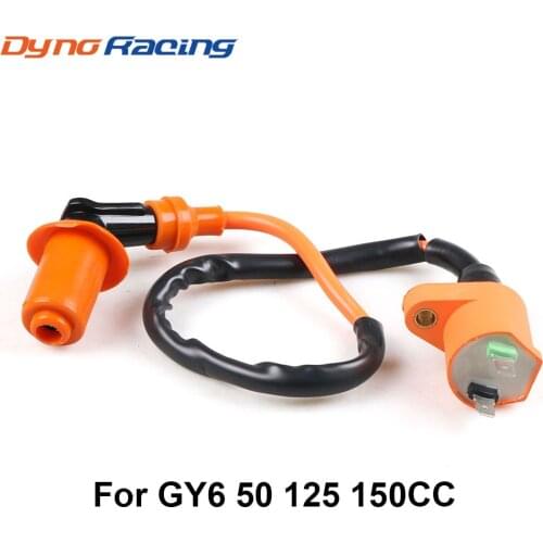 Racing Ignition Coil For GY6-50 GY6 50CC 125CC 150CC Engines Moped Scooter ATV Quad Motorcycle High Pressure coil