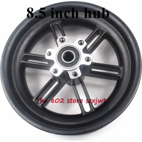 8.5 inch wheel rim with axle use 8 1/2X2 solid tyre Pneumatic tire fits for Xiaomi Mijia M365 Scooter rear wheels