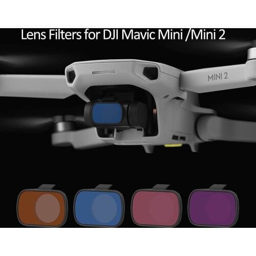 ND Lens Filters Kit for DJI Mavic Mini/Mini 2 ND4 ND8 ND16 ND32 Camera Filter Lens Protection Anti-oil Anti-scratch Accessory