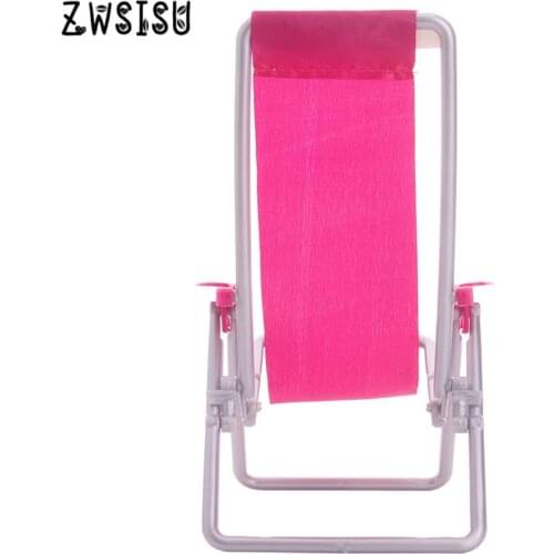 Fashion new dolls beachs chair 28cm doll chair accessories, play house toy chair, beach leisure chair