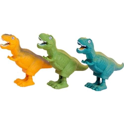 Novelty Dinosaur Wind Up Toys Clockwork Walking Kids Classic Educational Toy Gifts