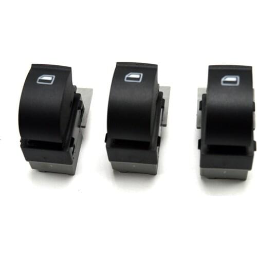 High Quality For AUDI A3 A6 C5 Allroad 1997 - 2005 3PCS / SET Passenger Side Electric Window Switch 4B0 959 855A 4B0959855A