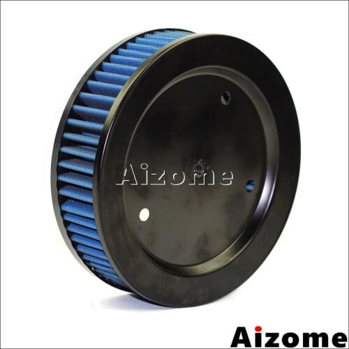 Motorcycle Replacement Air Filter For Harley Stage 1989-1998 Round Air Filter Air Cleaner Kit