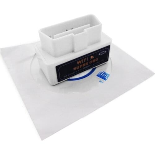 Super Mini ELM327 25k80 Wi-Fi V1.5 Bluetooth OBD2 II Car Diagnostic Tool OBD 2 Scanner Interface Supports Android/iOS/Windows