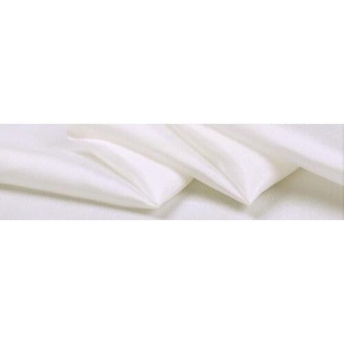 100% pure silk paj fabric 4.5m/m 19gsm 35" 90cm white pongee transparent tulle fabric for lining or DIY 10 yards per bag