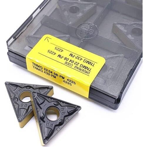 TNMG220404 PM 4225 TNMG220408 PM 4225 carbide inserts for indexable end cutter machine face milling cutting tool TNMG220404
