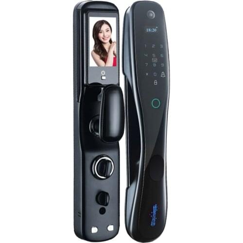 Biomertic Fingerprint Wifi Lock Smart Door Lock With Password IC Card APP Control Key Unlock For Home Apartment Office