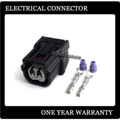 Japanese motorcycle injector HVG .040 Top Rib 2 Way Female plug Connector