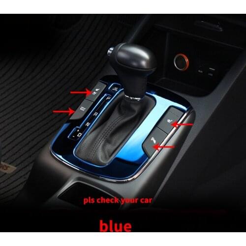 1pc for KIA K3 2016-2018 Gear position panel Decorative frame