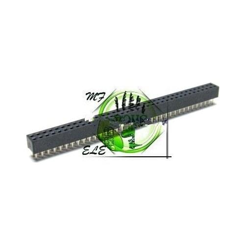 100PCS 2.0mm 2x32 Pin Double Row Female Pin Header
