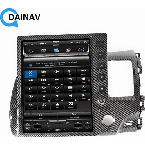 13.6inch Vertical Screen Android Car GPS Navigation For Honda Civic 2008-2013 Car Multimedia DVD Player Auto Radio Tape Recorder