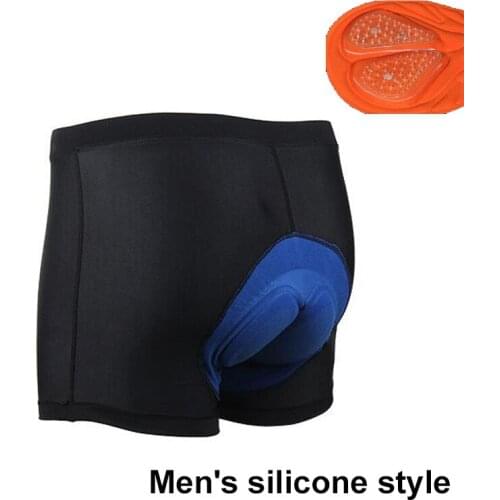 3D Bicycle Tights Shorts Unisex Bike Silicone Seat Cushion Moisture Wicking Quick Dry Shock Absorption Breathable Underwear
