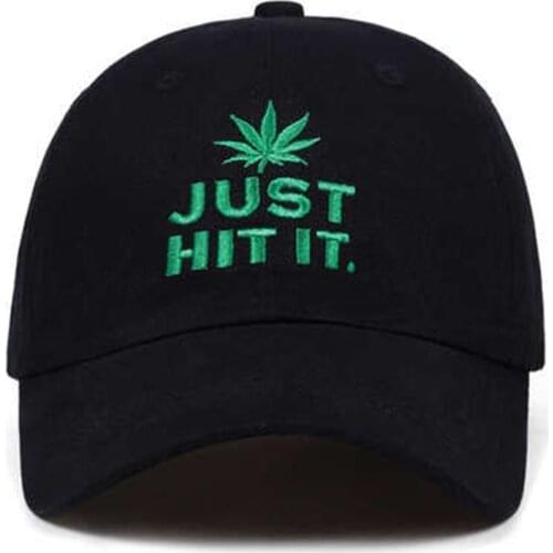 Summer fashion hip hop baseball cap Maple leaf letter embroidery sun hat men and women outdoor sports leisure hats snapback caps