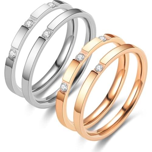 Ckkool Women's Gold Rings