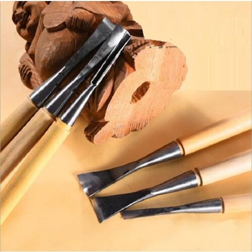 Dongyang Handmade Blanking Knife Carving Wood Carving Chisel Belt Set Carpentry Art DIY