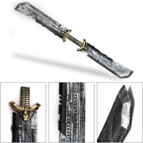 Double-edged Sword Endgame Cosplay Weapon Guns prop sword Superhero Halloween party knife