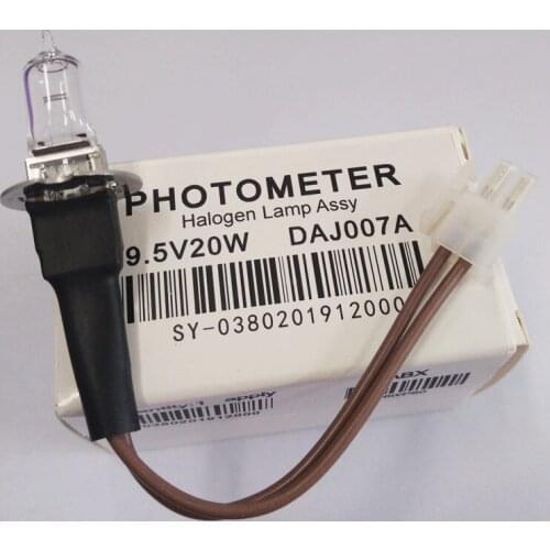 JC 9.5V20W DAJ007A lamp 9.5V 20W halogen bulb ABX P60/80 Pentra60 Pentra80 5Diff hematology analyzer 5 Diff lamp