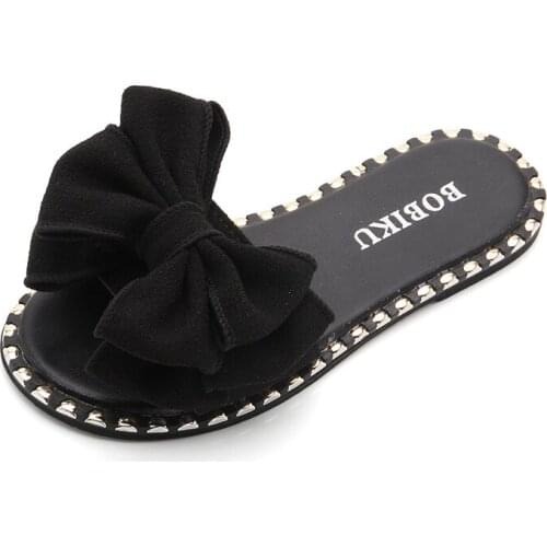 2020 Summer Adorable Princess Sandals Girls Fashion Casual Butterfly Beach Shoes Slippers Children Soft Bottom Home Shoes