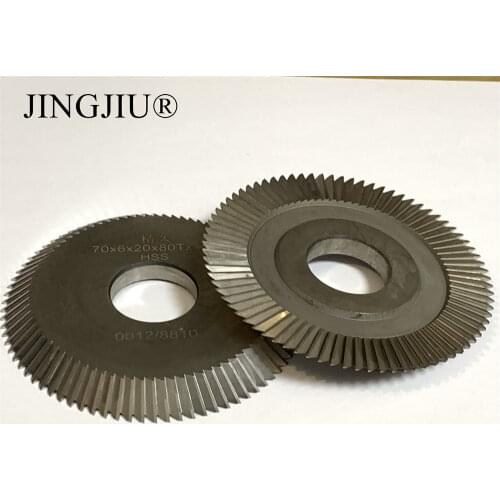 Left cutter) single angle cutter(70X6X20X80T) & CARBIDE TIPPED CUTTER for Gladaid GL-368A,GL-368C,GL-888A,GL-888C,GL-333A