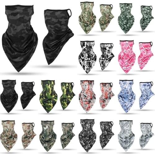 Multicam Camouflage Tactical Neck Gaiter Cover Tube Face Bandanas Sun Military Mask Cycling Hunting Hiking Camping Scarf Bandana