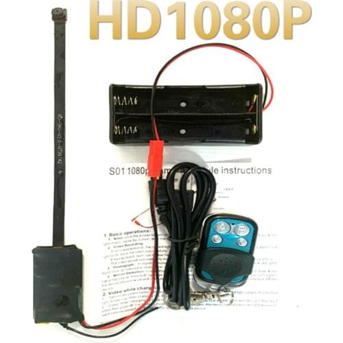 DIY Camera Mini Camera Full HD 1080P Camcorder Motion Detection Video Security with 2.4G RF Remote Control DIY Camera