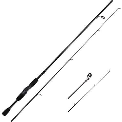 Cheap 1.8M 2.1M Spinning Rods 4-21g Lure Weight M Power EVA Handle Carbon Fiber Lure Baitcasting Rod Spinning Fishing Rod