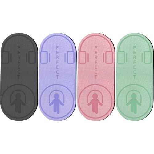 Non-Slip Mat TPE Yoga Mat Jump Rope Skipping Floor Workouts For Sports Pads Silent Yoga Pad Textured Thick 6mm High Density