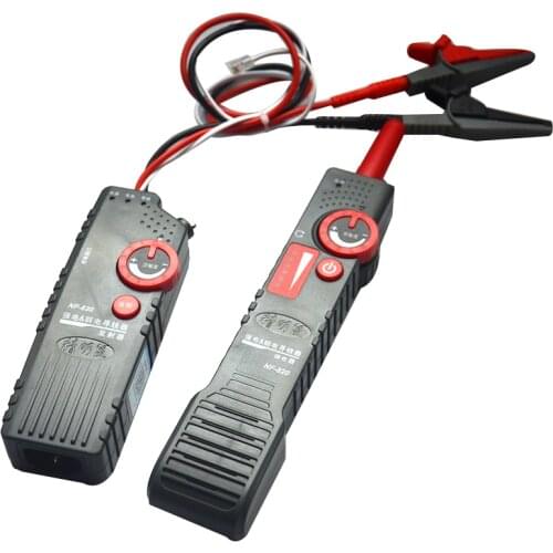 NF-820 RJ45 RJ11 BNC Tester High & Low Voltage Cable tester Underground Cable Finder Anti-Interference Wire Tracker