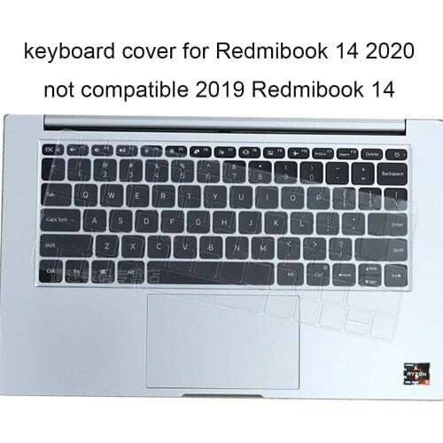 Clear TPU Keyboard Covers for Xiaomi Redmibook 14 2nd Notebook New 2020 Laptops Keyboard Protective Film washable Anti Dust New