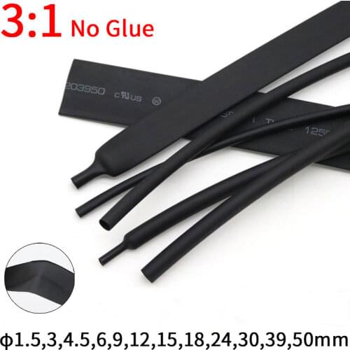 Diameter 6.4mm Heat Shrink Tubing 3:1 Ratio Dual Wall Thick Glue Waterproof Wire Wrap Insulated Adhesive Lined Cable Slveeve