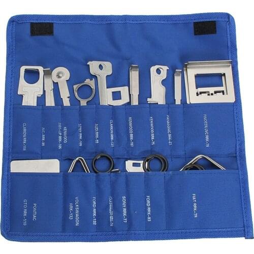 Pack of 38 Car Radio Removal Keys Vehicle Stereo CD Player Head Unit Tools Set