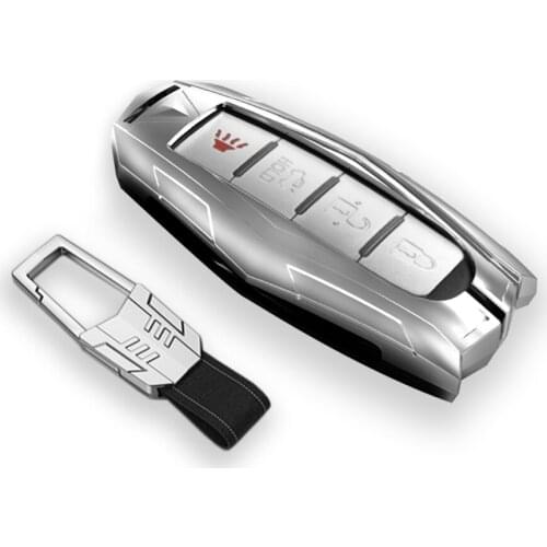 Hard Zinc Alloy Car Smart Key Cover Case For Nissan Qashqai Juke J10 J11 X-Trail T32 T31 Tiida For Infiniti Q50 QX60 Car Styling