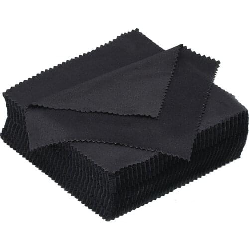 100pc Microfiber Cleaning Glasses Cloths for Delicate Surfaces Lenses Eyeglasses Cell Phone Screens Camera Lenses Jewelry Cleani