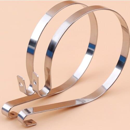 2Pcs/lot Brake Band For HUSQVARNA 50 51 EPA 55 RANCHER 154 254 Chainsaw 503 71 87-01 / 501 87 43-01