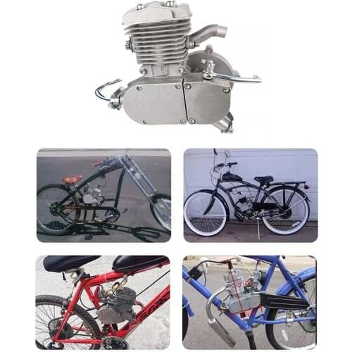 80cc 2-Stroke 26" 28" Motorized Bicycle Motor Engine Kit Bike Petrol Gas Engine Kit car