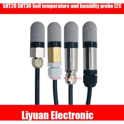 SHT20 SHT30 SHT35 soil temperature and humidity probe / waterproof I2C temperature and humidity sensor module temperature measur