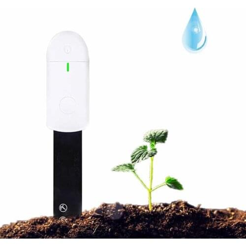 Soil Moisture Sensor Monitor Waterproof Compact Indicator Light Soil Hygrometer Humidity Plants Flowers Moist Testing Instrument