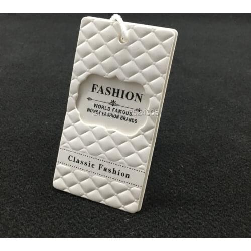 Customized clothing shape cutting tag/embossed tags/garment paper tag printing/clothing label/main label printing 1000 pcs a lot