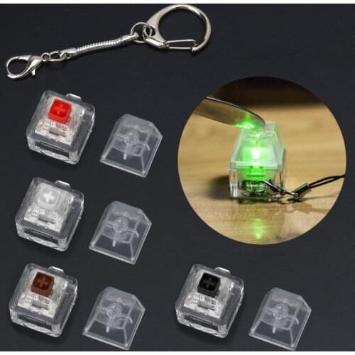 Kailh Box Switch Mechanical Switch Keychain For Keyboard Switches Tester Kit Without LED Light Toys Stress Relief Gifts 32CB