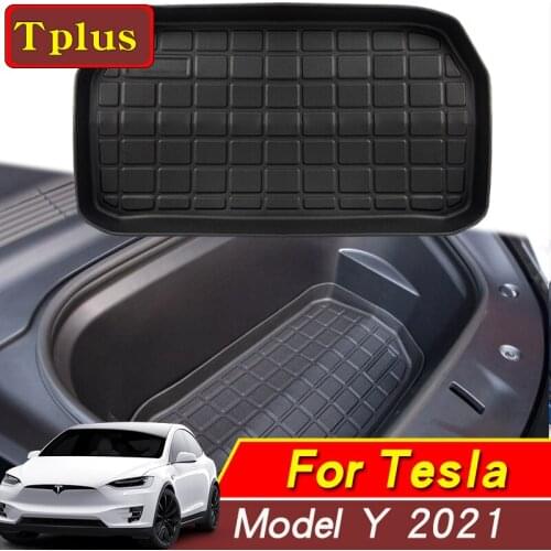 Model Y 2021 Trunk Mat Car Front & Rear Trunk Storage Mats Tesla Model Y Trunk Mats Car Accessories Cargo Tray Protective Mat