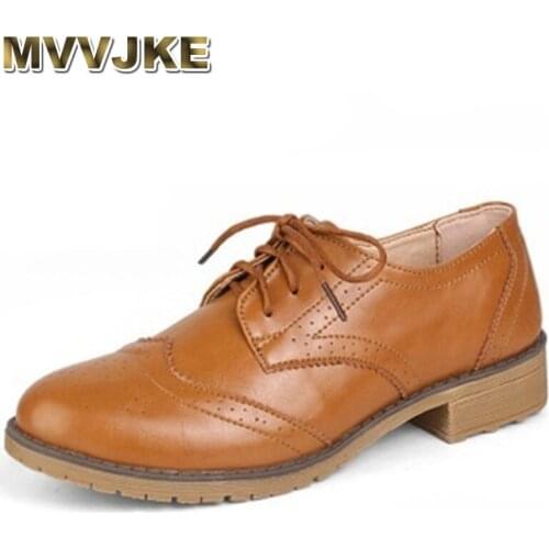 Туфли на шнуровке MVVJKE China At AliExpress