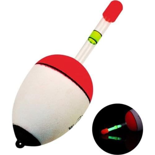 Upgraded Version EVA Fishing Float 10g/20g/30g/40g/50g/60g Bobber Night Luminous Sticks Pot-bellied Belly Fishing Tackle Tool
