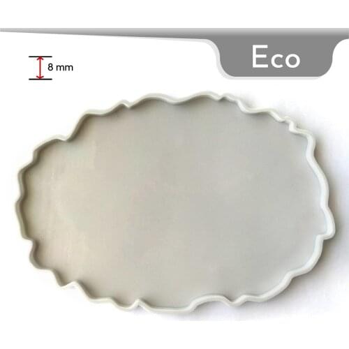 Mold-it Eco Tray Geode Silicone Mold Epoxy Resin Mold Diy Silicone Making Molds Mould Crystal Craft UV Frame Plate