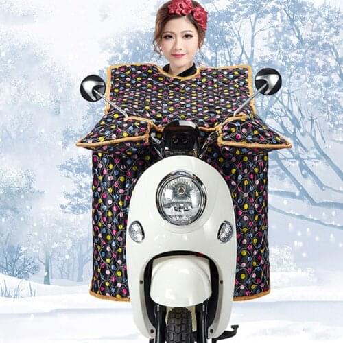 Professional Winter Warm Motorcycle Electric Scooter Windshield Velvet Thick Waterproof Warm Knee Pads Leg Cover For Scooter